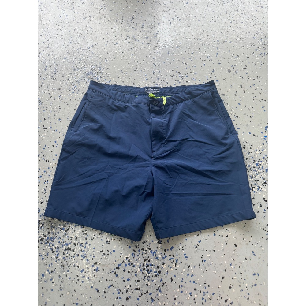Vineyard Vines Performance Shorts Golf Casual Athletic Navy Blue 40